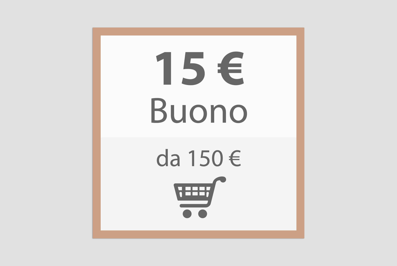 Buono regalo 15 euro