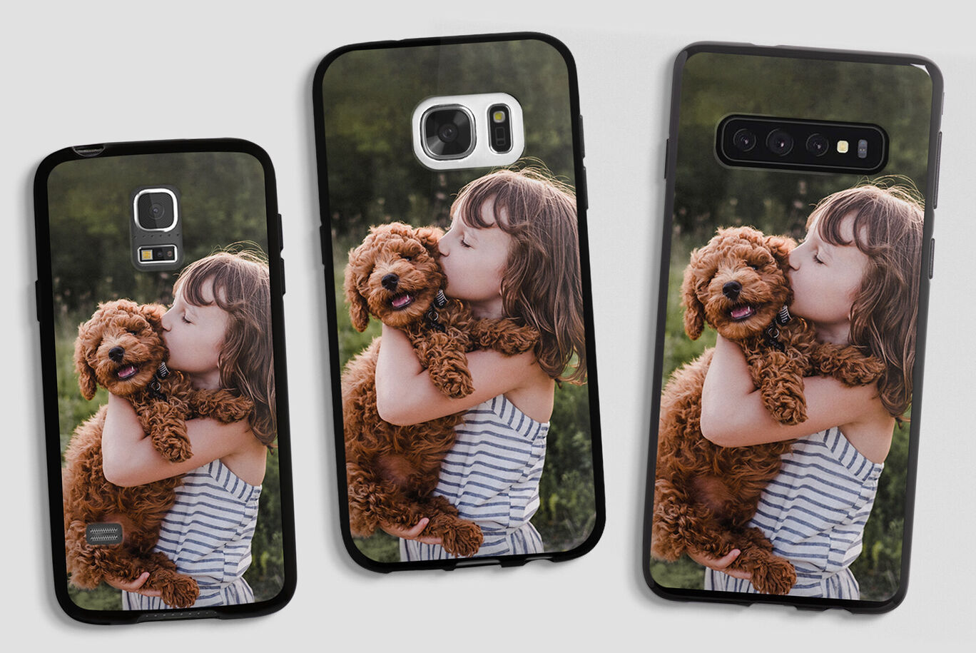 Cover personalizzate con foto per smartphone Samsung