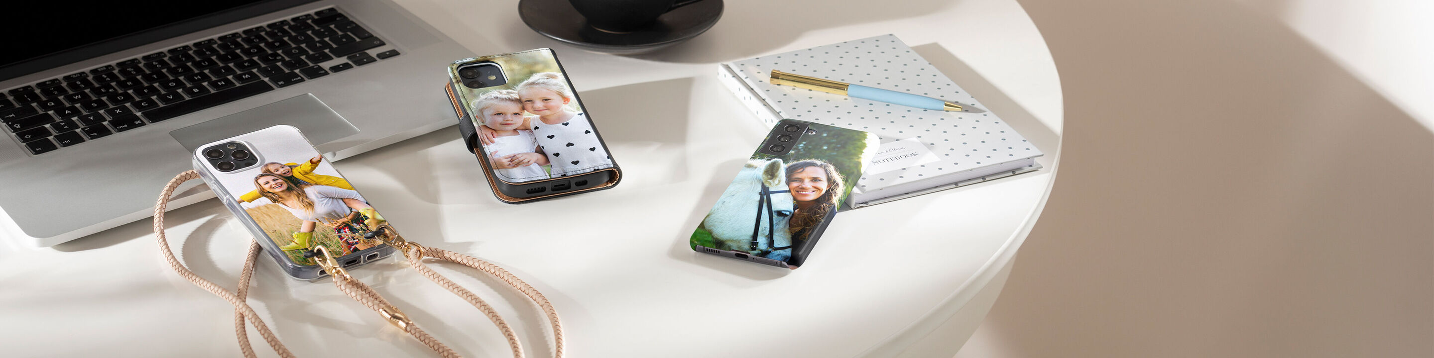 Cover personalizzate con foto per diversi modelli di smartphone